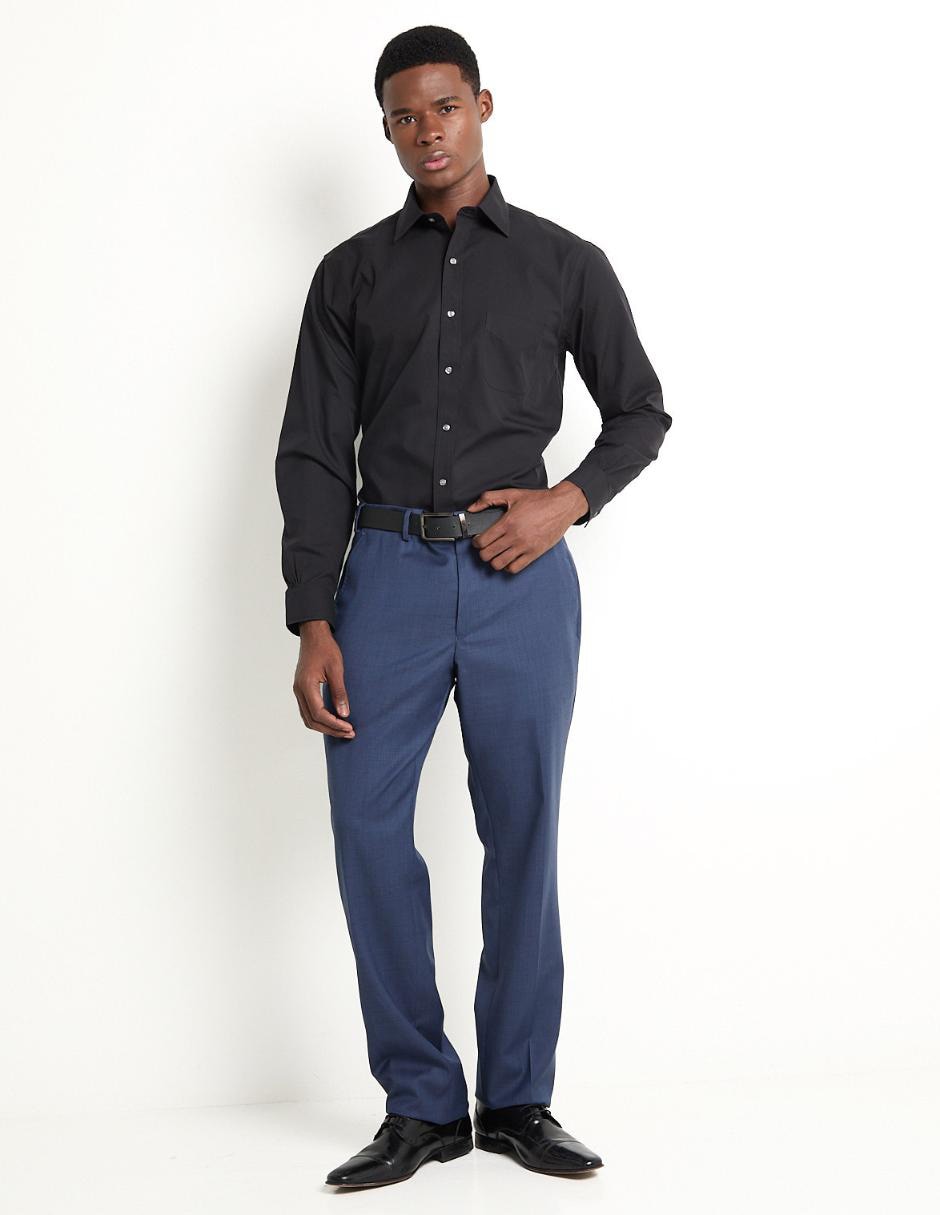 Camisa de vestir Brooks Brothers de algodón manga larga para hombre