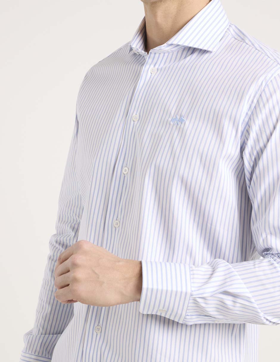 Camisa casual Spagnolo de algodón manga larga para hombre