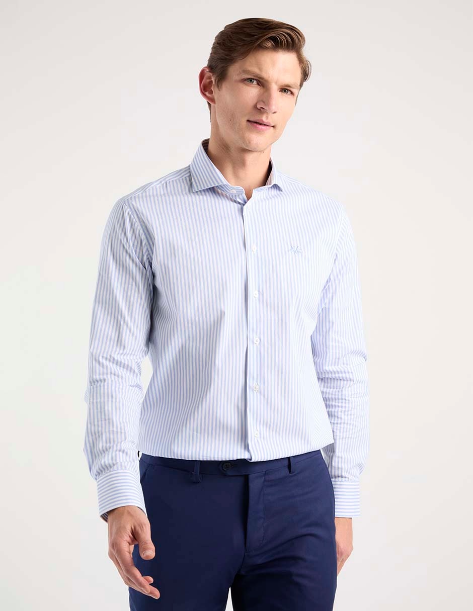 Camisa de vestir Spagnolo manga larga para hombre