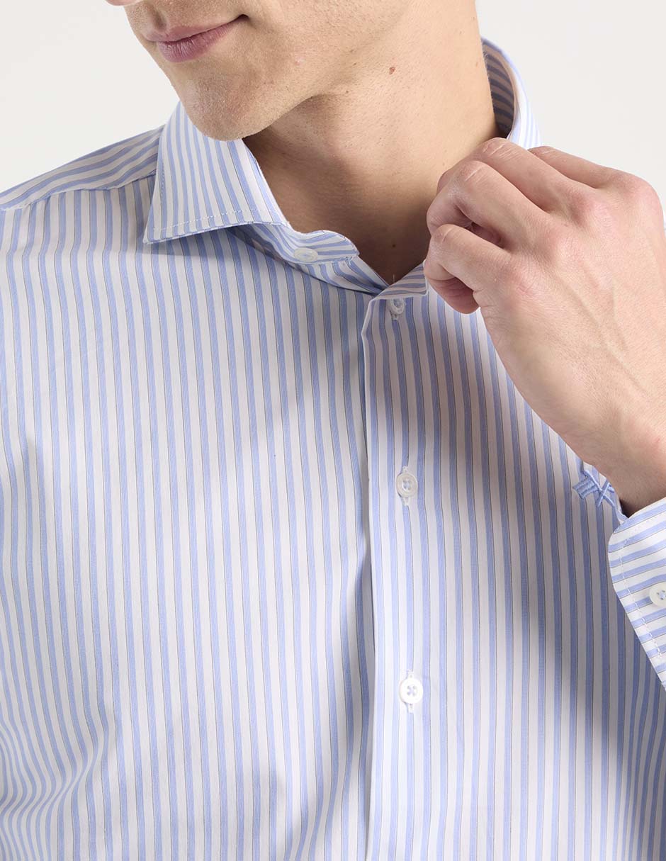 Camisa de vestir Spagnolo manga larga para hombre