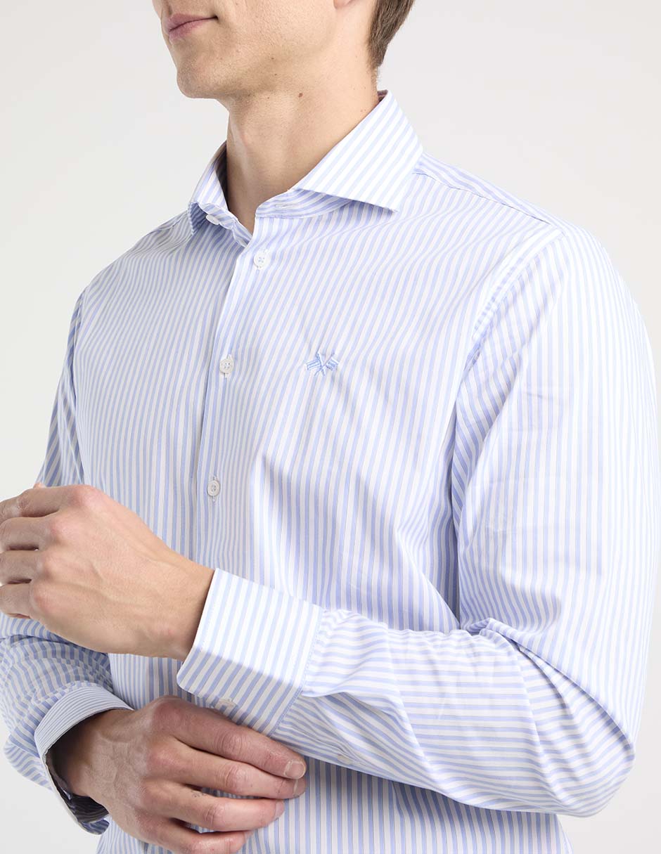 Camisa de vestir Spagnolo manga larga para hombre