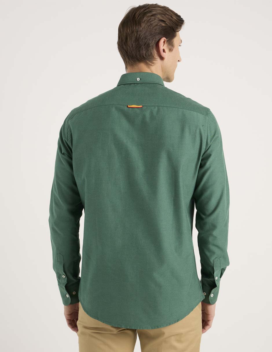 Camisa casual Spagnolo manga larga para hombre