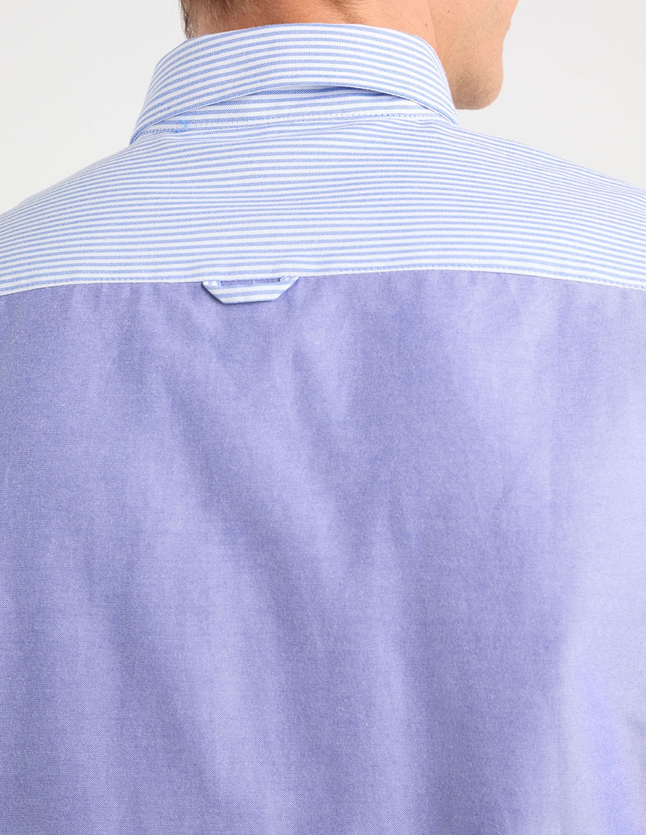 Camisa casual manga larga para hombre 10