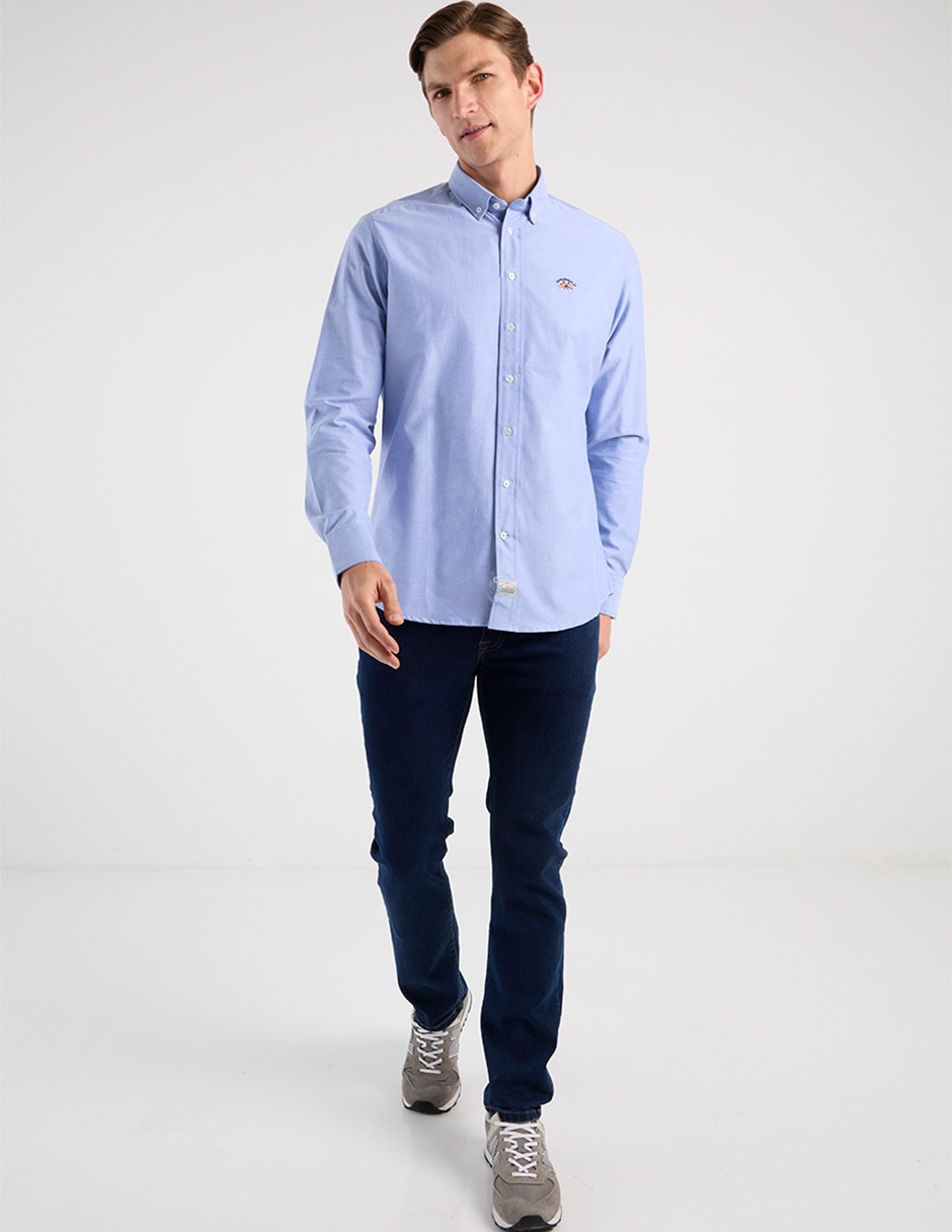 Camisa casual Spagnolo manga larga para hombre