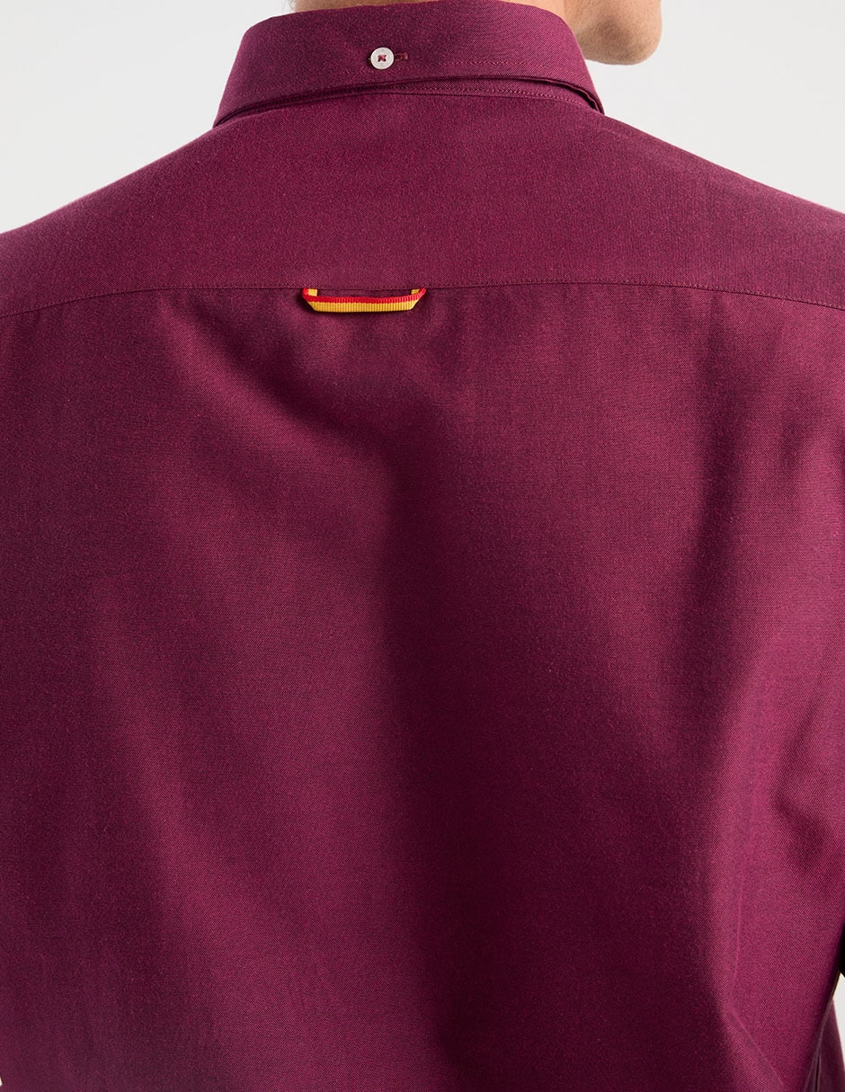 Camisa business casual Spagnolo de algodón manga larga para hombre