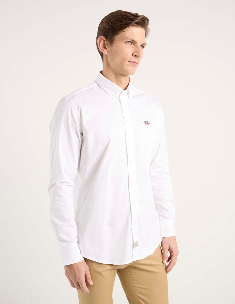 Camisa casual Spagnolo manga larga para hombre