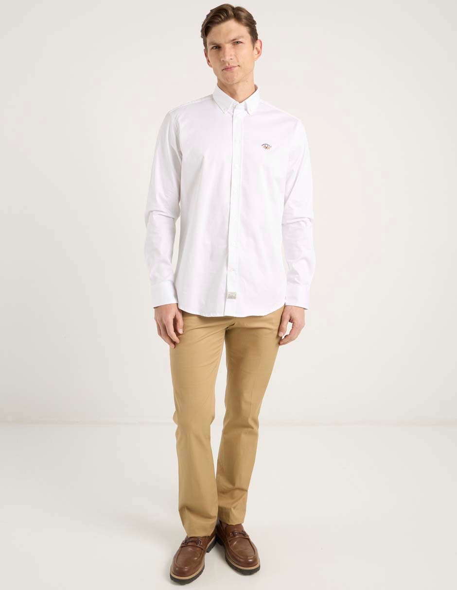 Camisa casual Spagnolo manga larga para hombre
