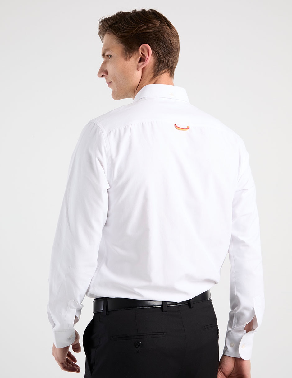 Camisa de vestir Spagnolo manga larga para hombre