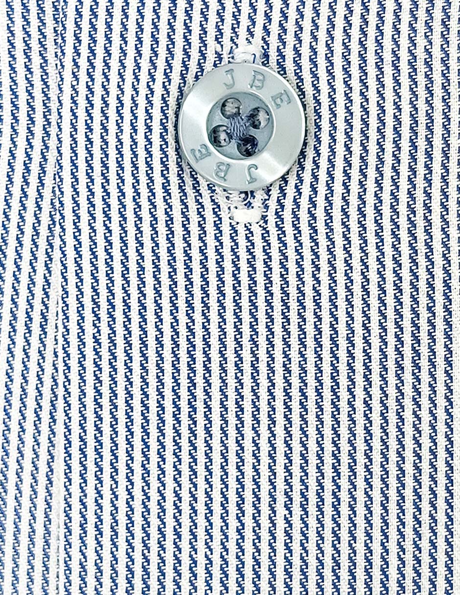 Camisa de vestir Jbe de algodón manga larga para hombre