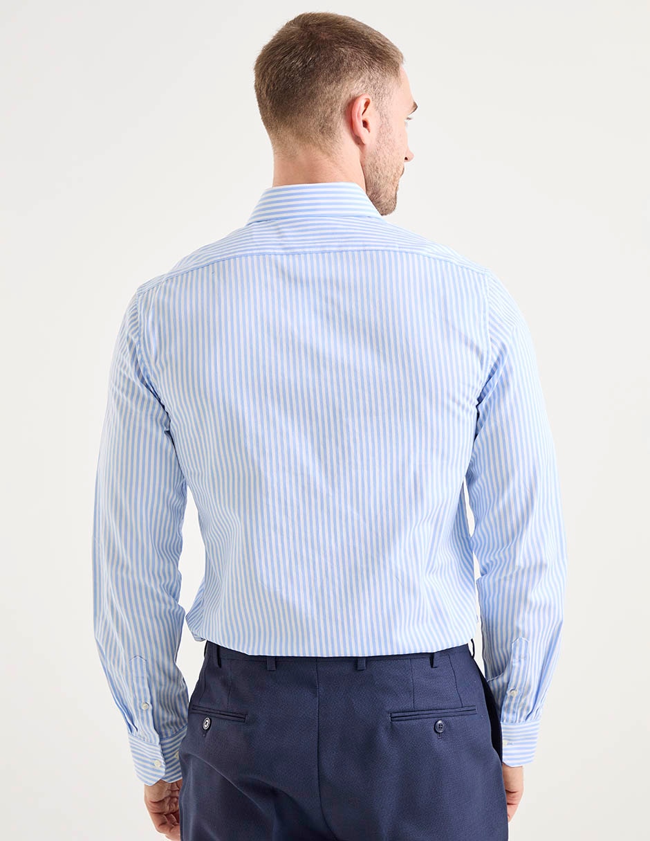 Camisa de vestir fw25 de algodón manga larga para hombre 4
