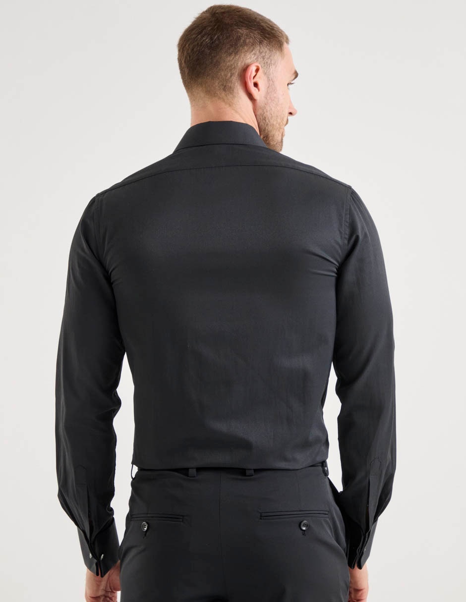 Camisa de vestir manga larga para hombre