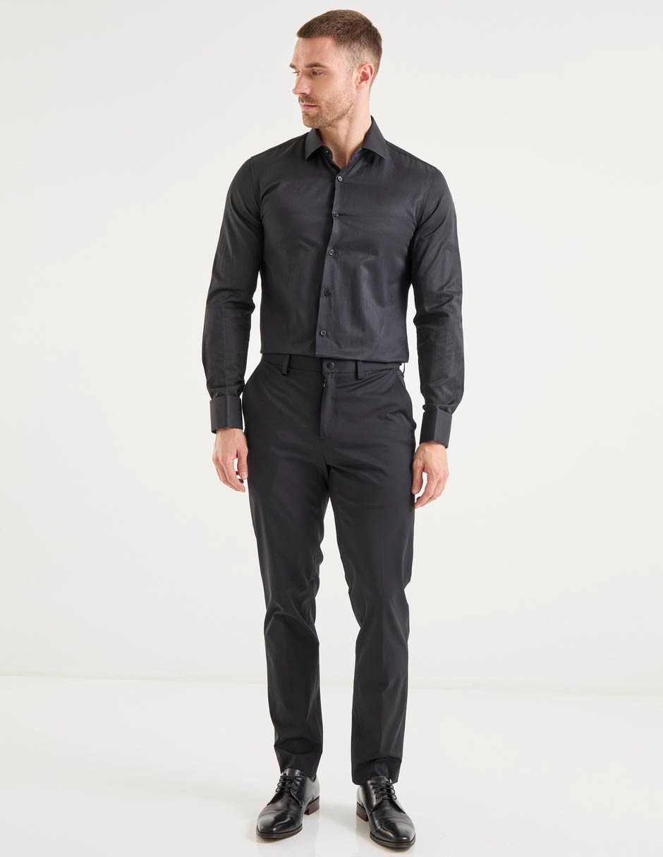 Camisa de vestir manga larga para hombre