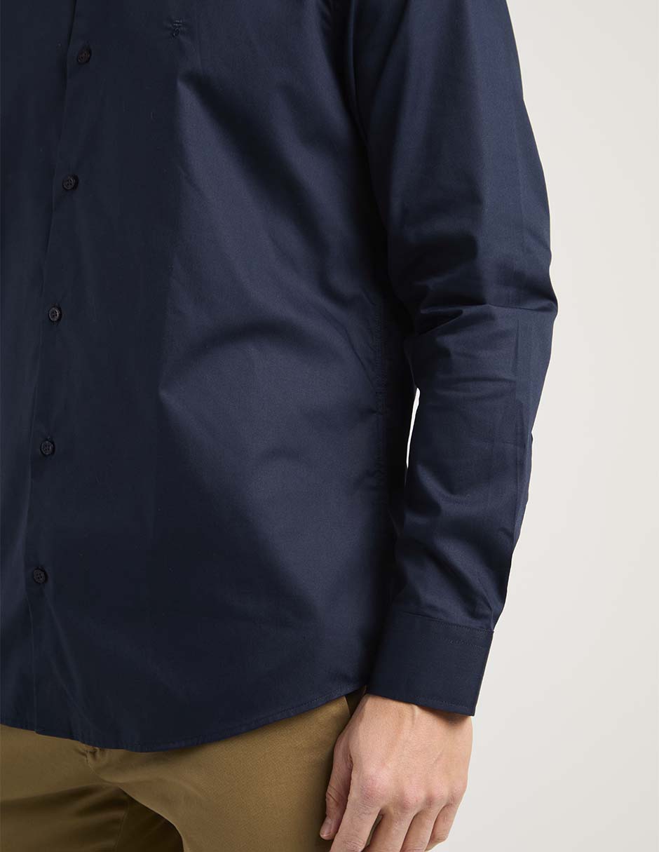 Camisa de vestir manga larga para hombre