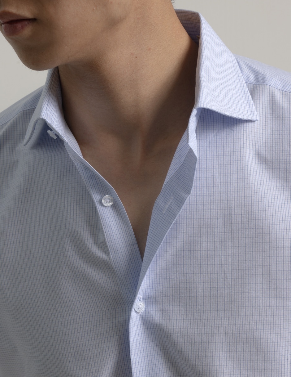 Camisa de vestir manga larga para hombre