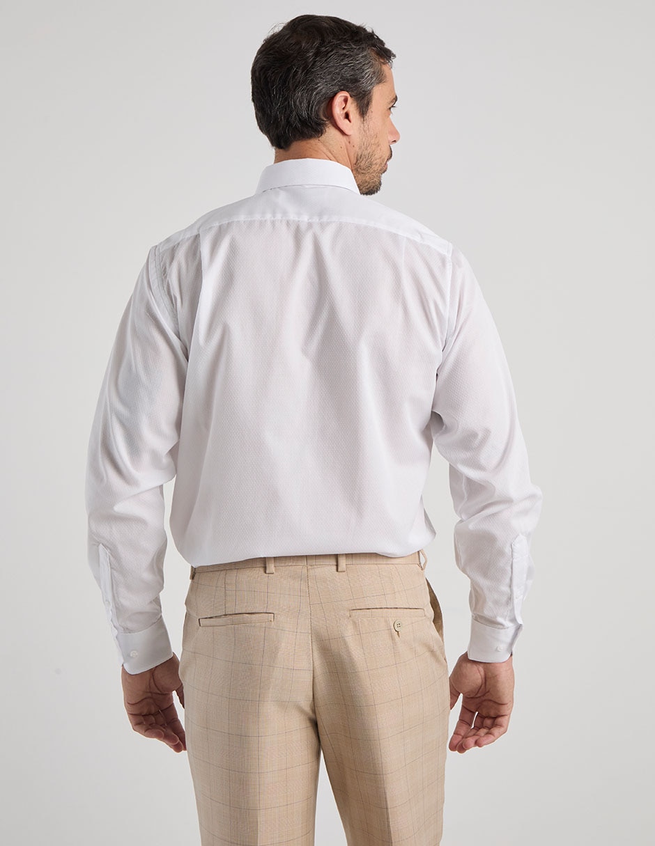 Camisa de vestir Manchester manga larga para hombre