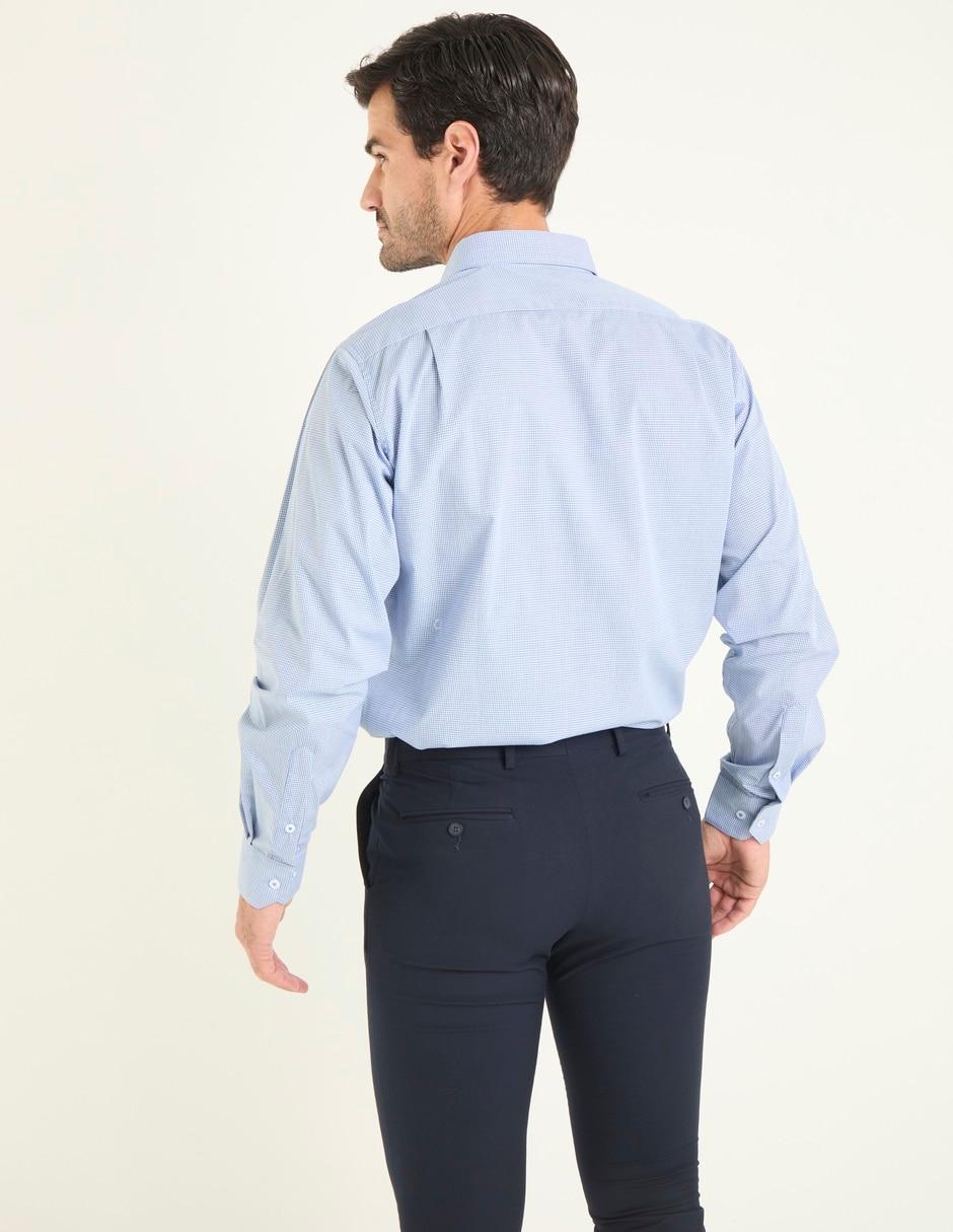 Camisa de vestir Manchester manga larga para hombre