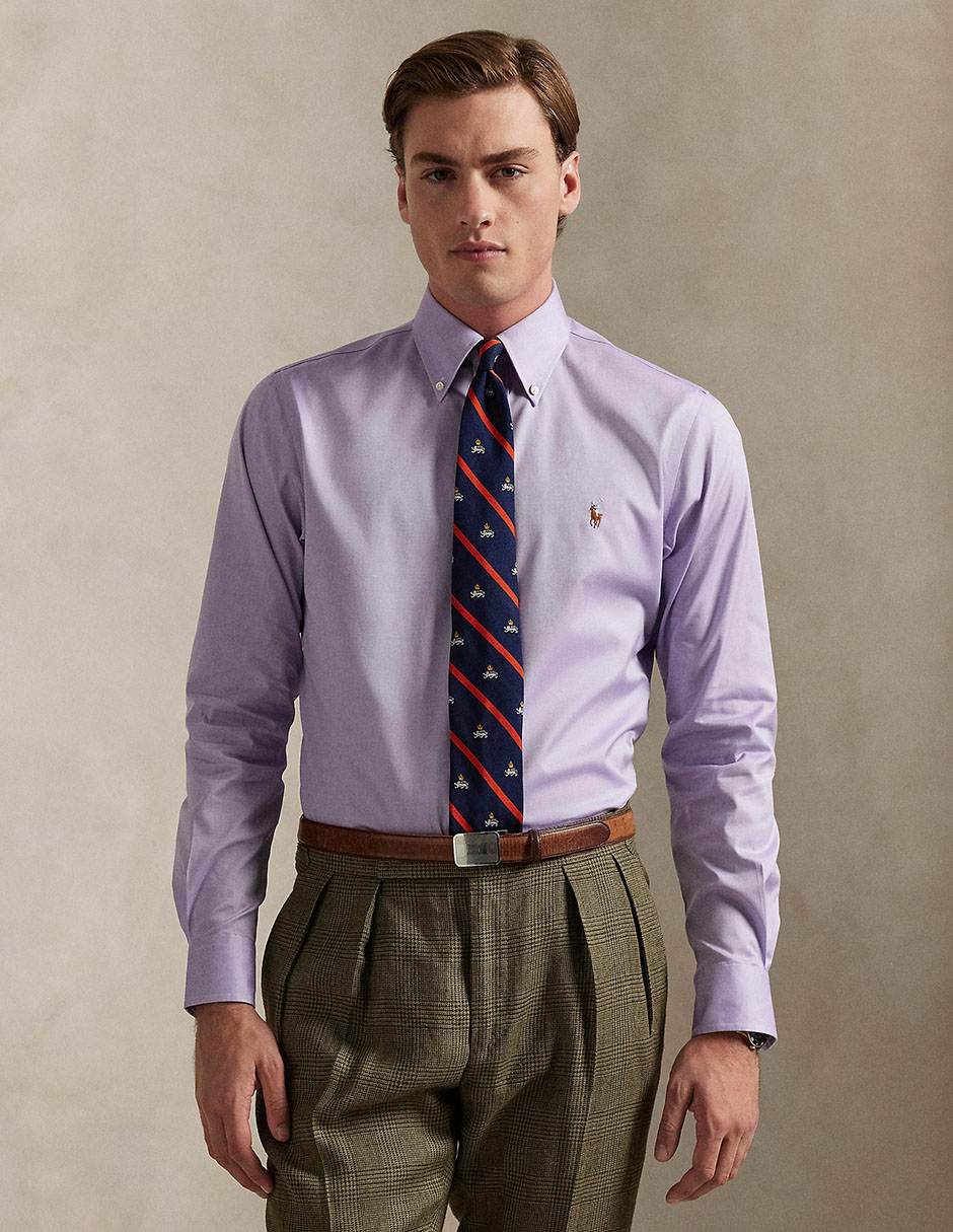 Camisa de vestir Polo Ralph Lauren manga larga para hombre