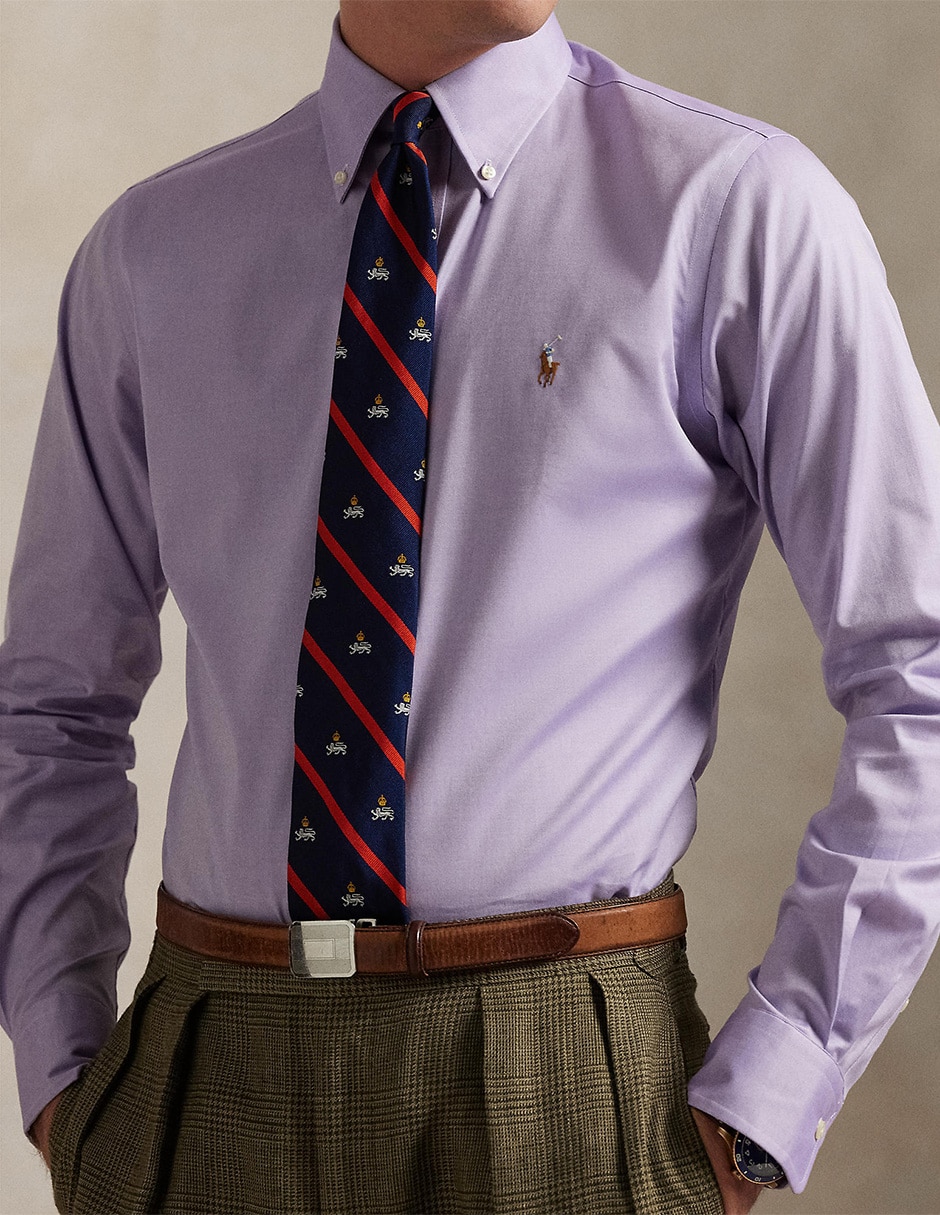 Camisa de vestir Polo Ralph Lauren manga larga para hombre