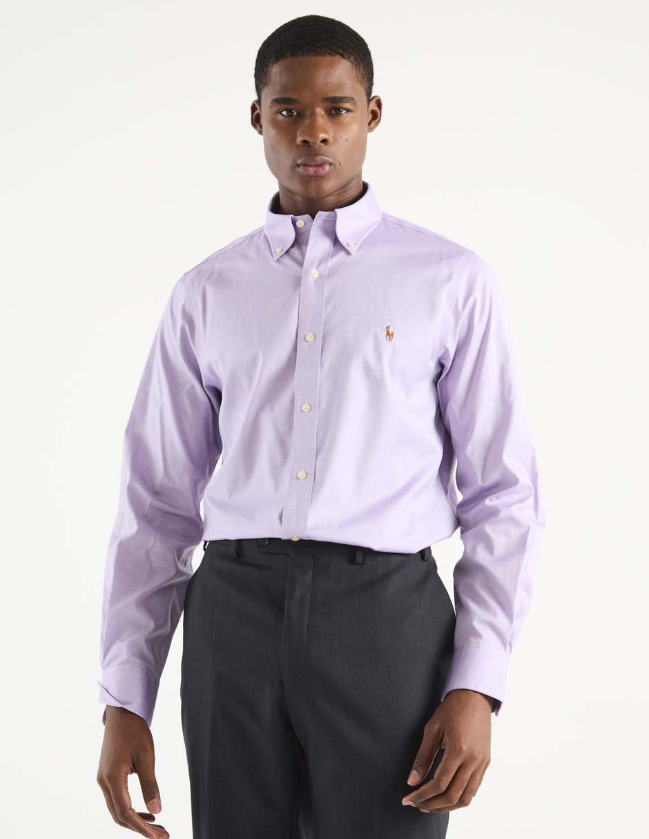 Camisa de vestir manga larga para hombre 1