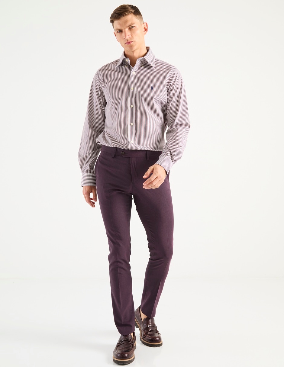 Camisa casual manga larga para hombre 3