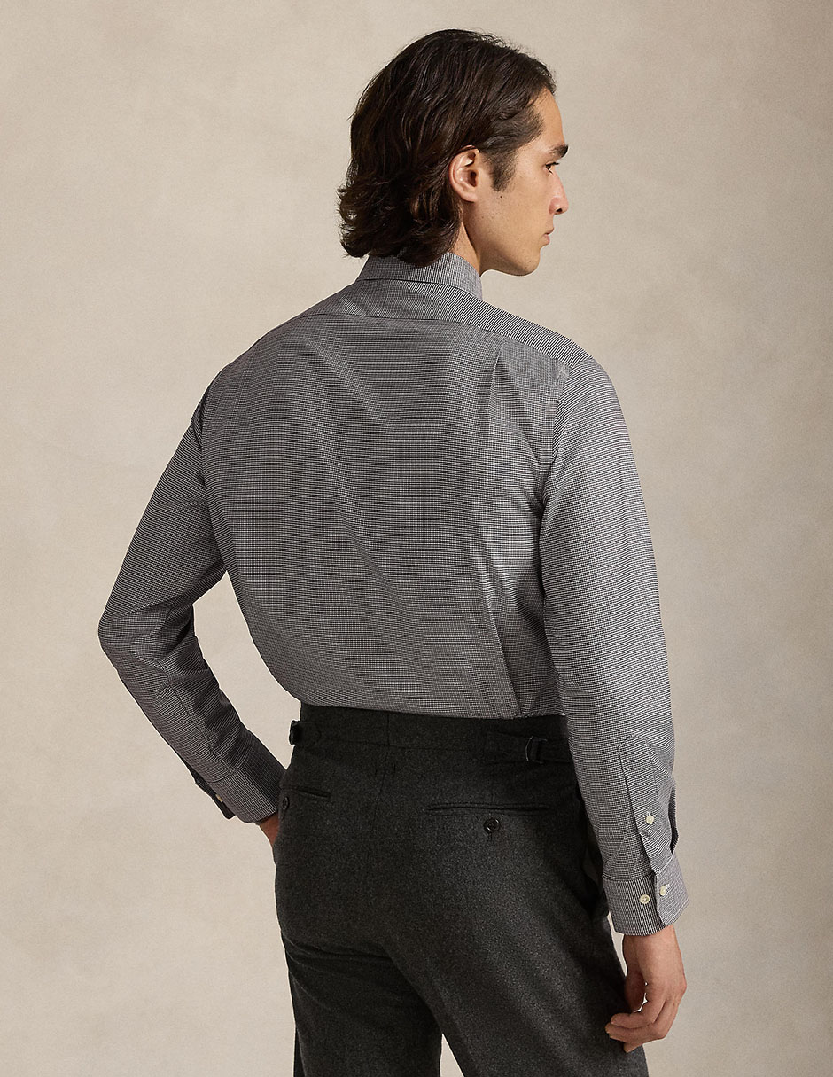 Camisa de vestir de algodón manga larga para hombre 3
