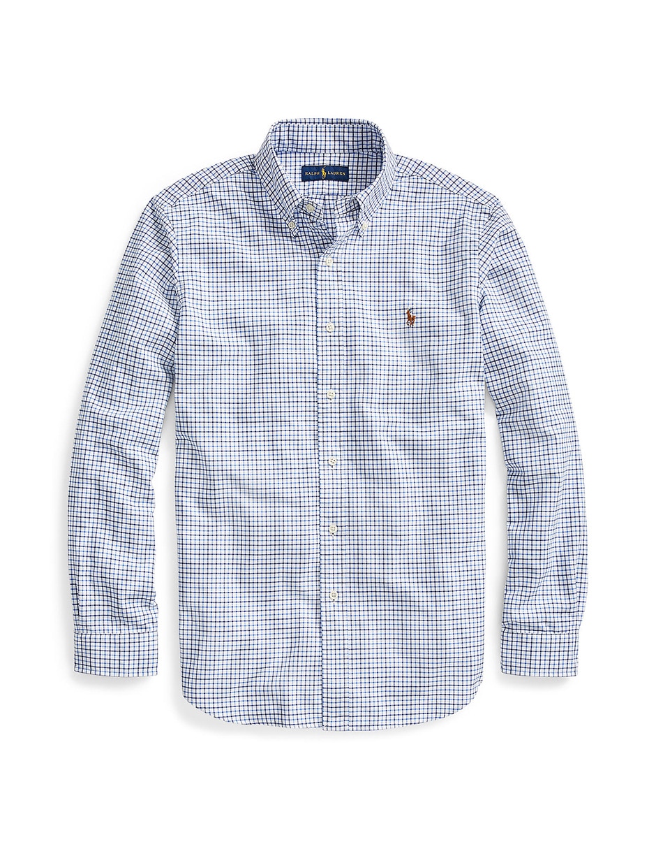 Camisa casual manga larga para hombre 2
