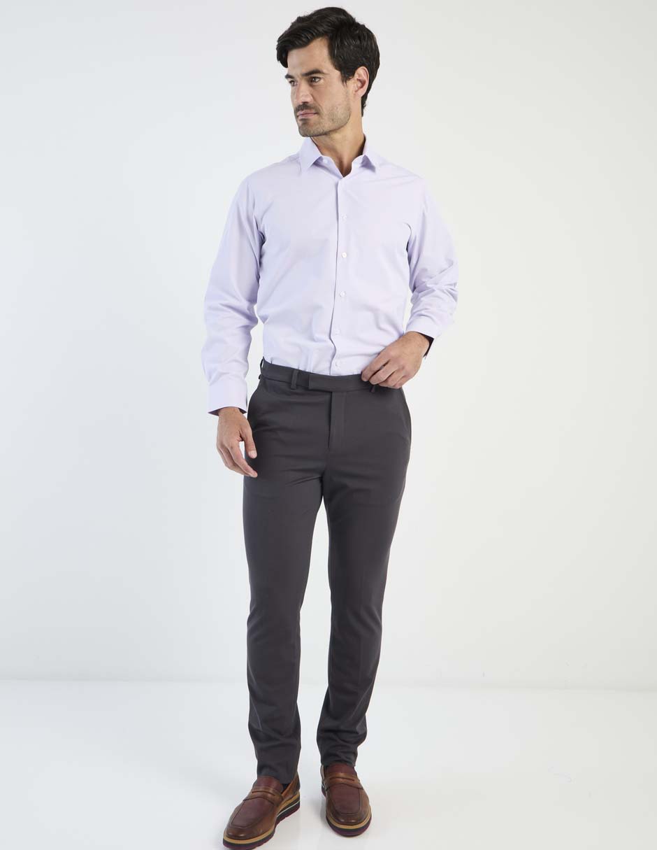 Camisa de vestir manga larga para hombre 6