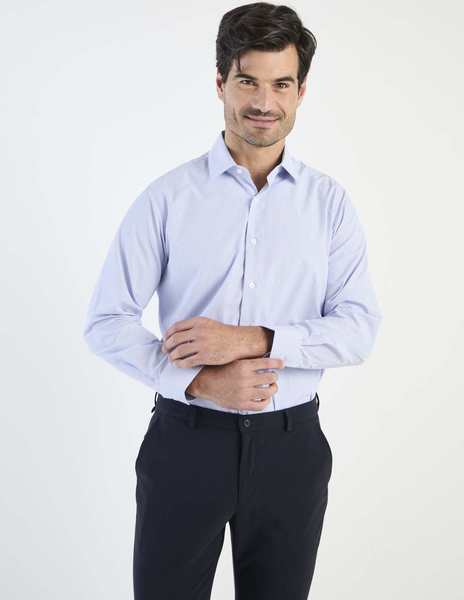 Camisa de vestir manga larga para hombre 1