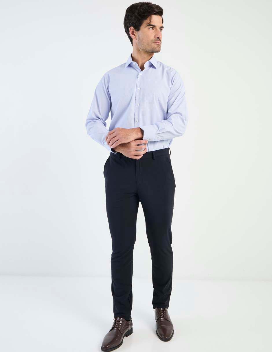 Camisa de vestir manga larga para hombre 6