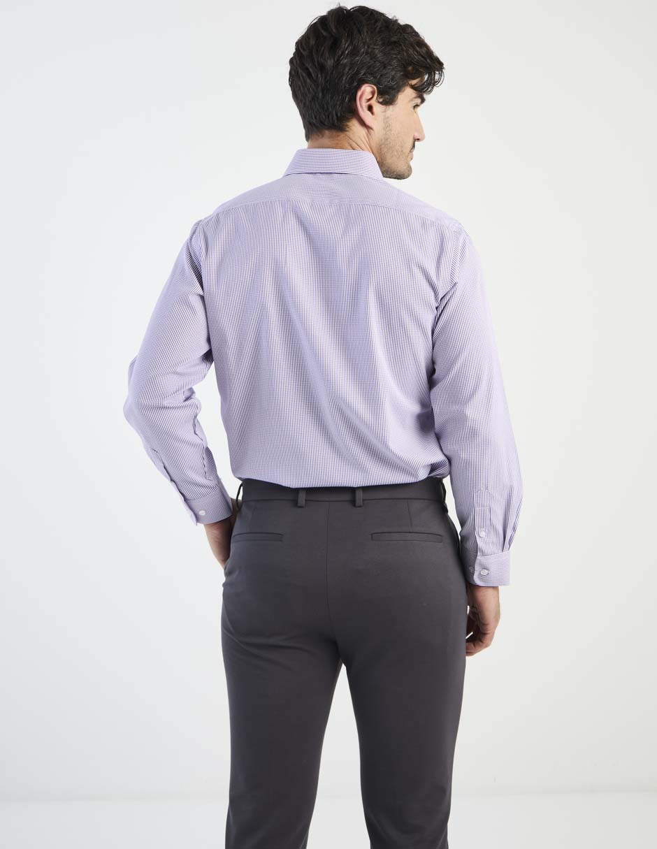 Camisa de vestir manga larga para hombre 5