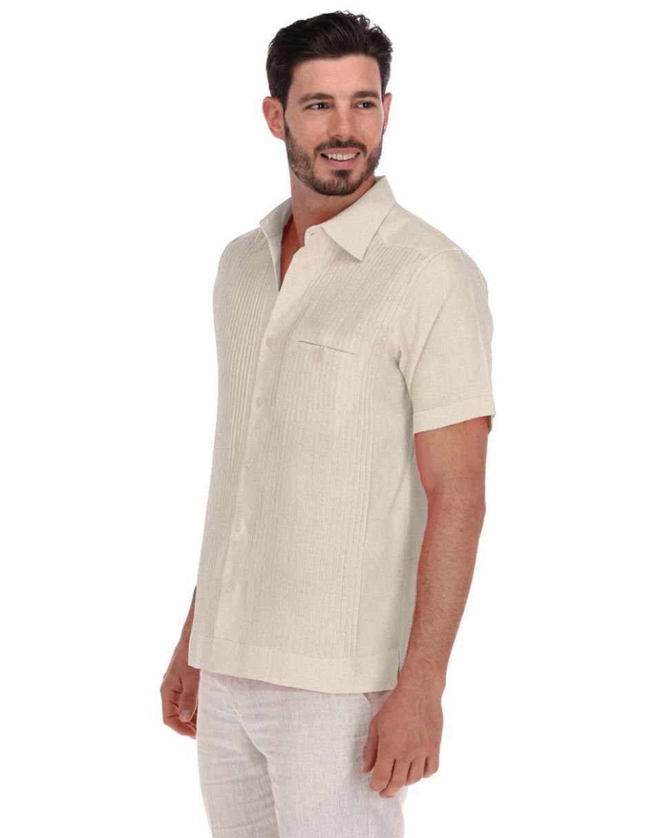 Guayabera manga corta para hombre Guayabera manga corta para hombre