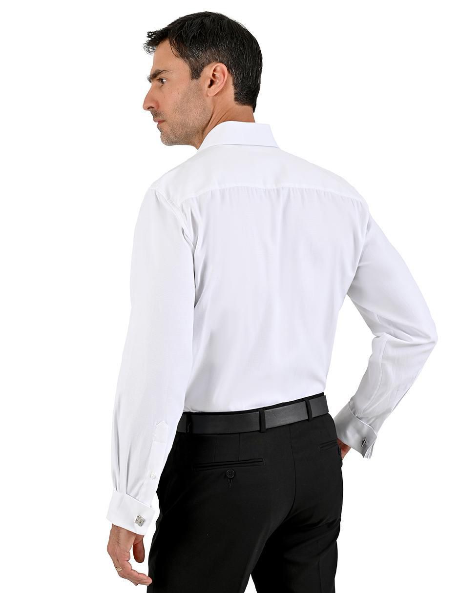 Camisa formal manga larga para hombre