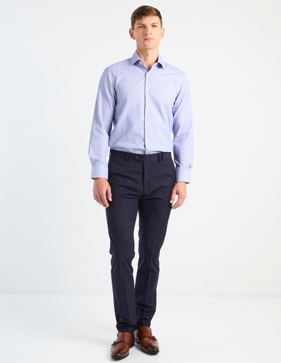 Camisa de vestir Kenneth Cole Reaction manga larga para hombre