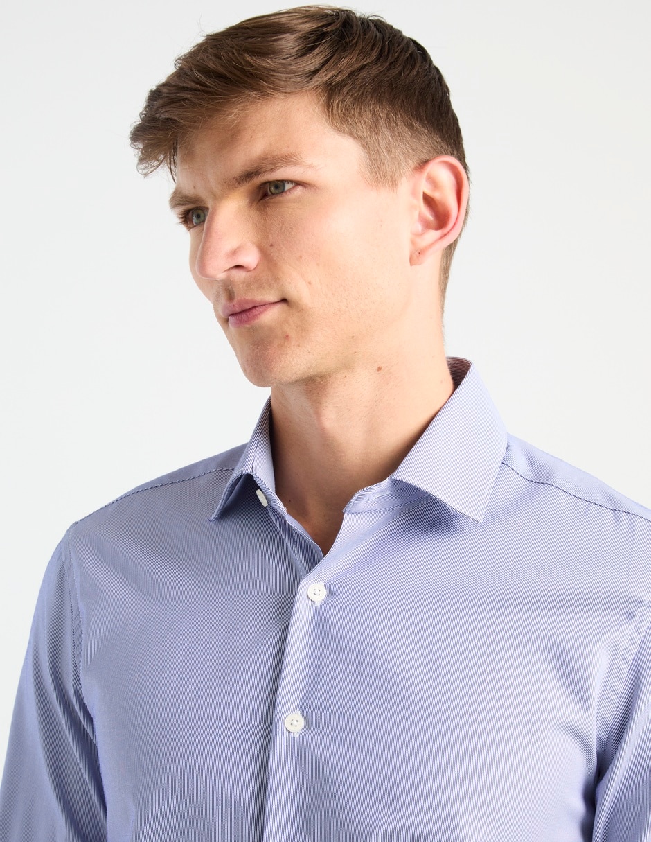 Camisa de vestir Kenneth Cole Reaction manga larga para hombre