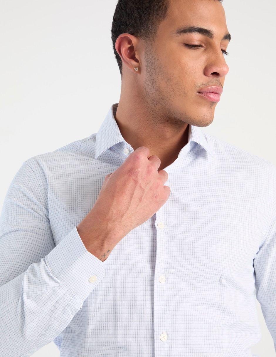 Camisa de vestir manga larga para hombre
