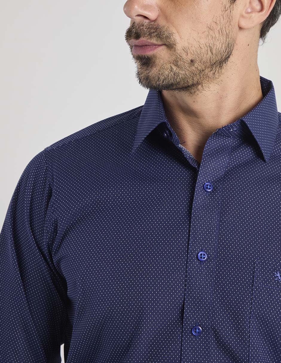 Camisa de vestir manga larga para hombre 4