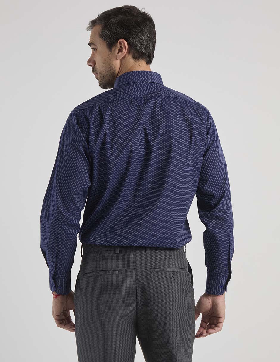 Camisa de vestir Manchester manga larga para hombre
