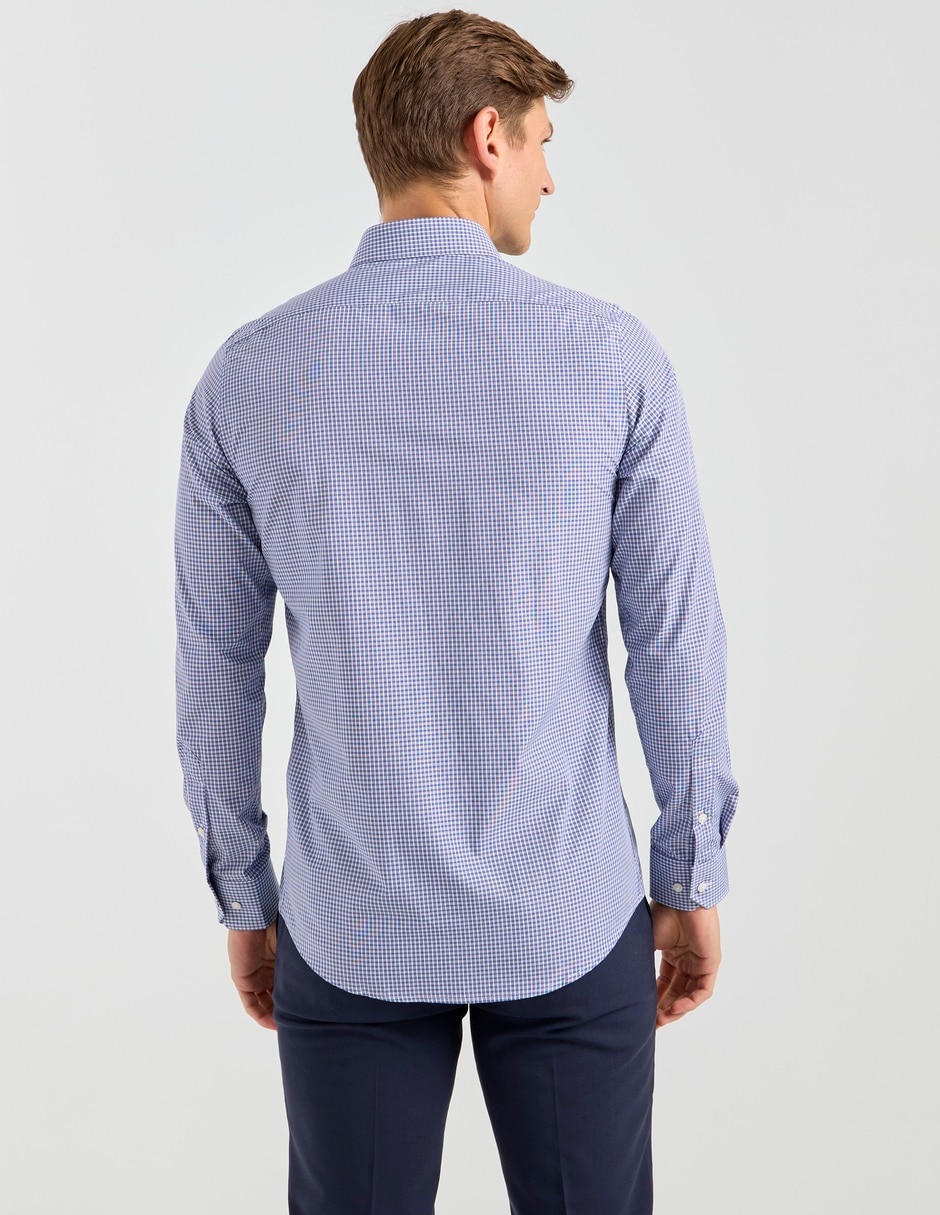 Camisa formal manga larga para hombre