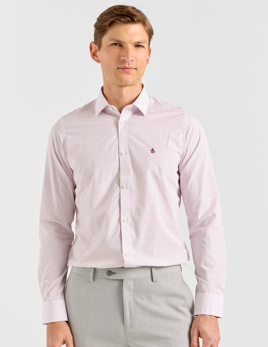 Camisa de vestir manga larga para hombre Camisa de vestir manga larga para hombre