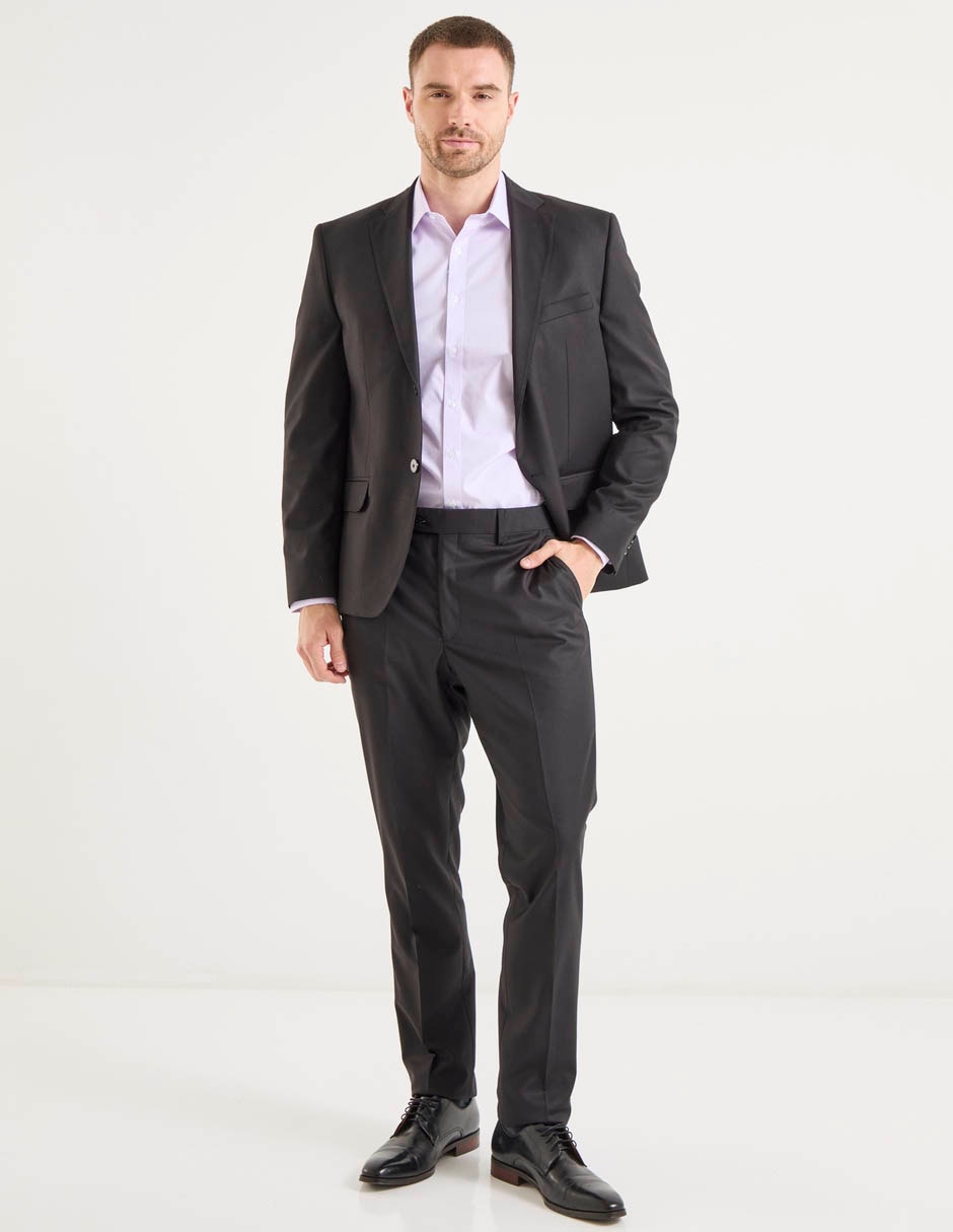 Camisa de vestir Perry Ellis manga larga para hombre