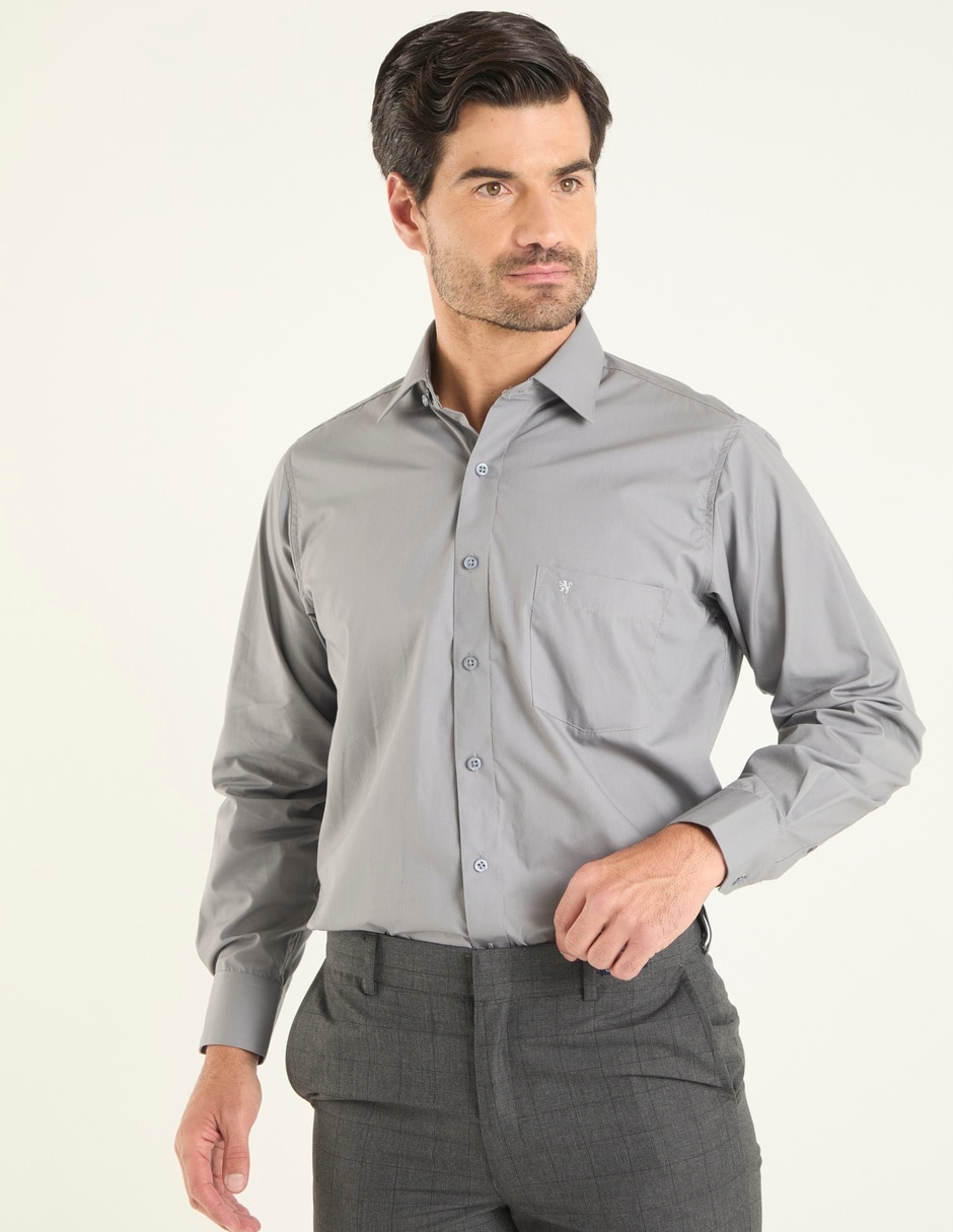 Camisa de vestir manga larga para hombre 1