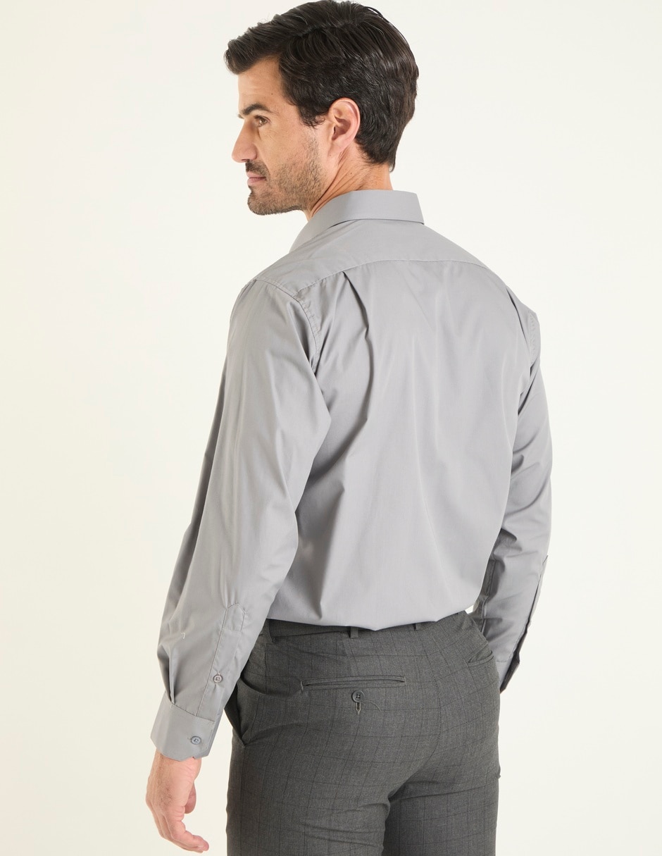 Camisa de vestir manga larga para hombre 5