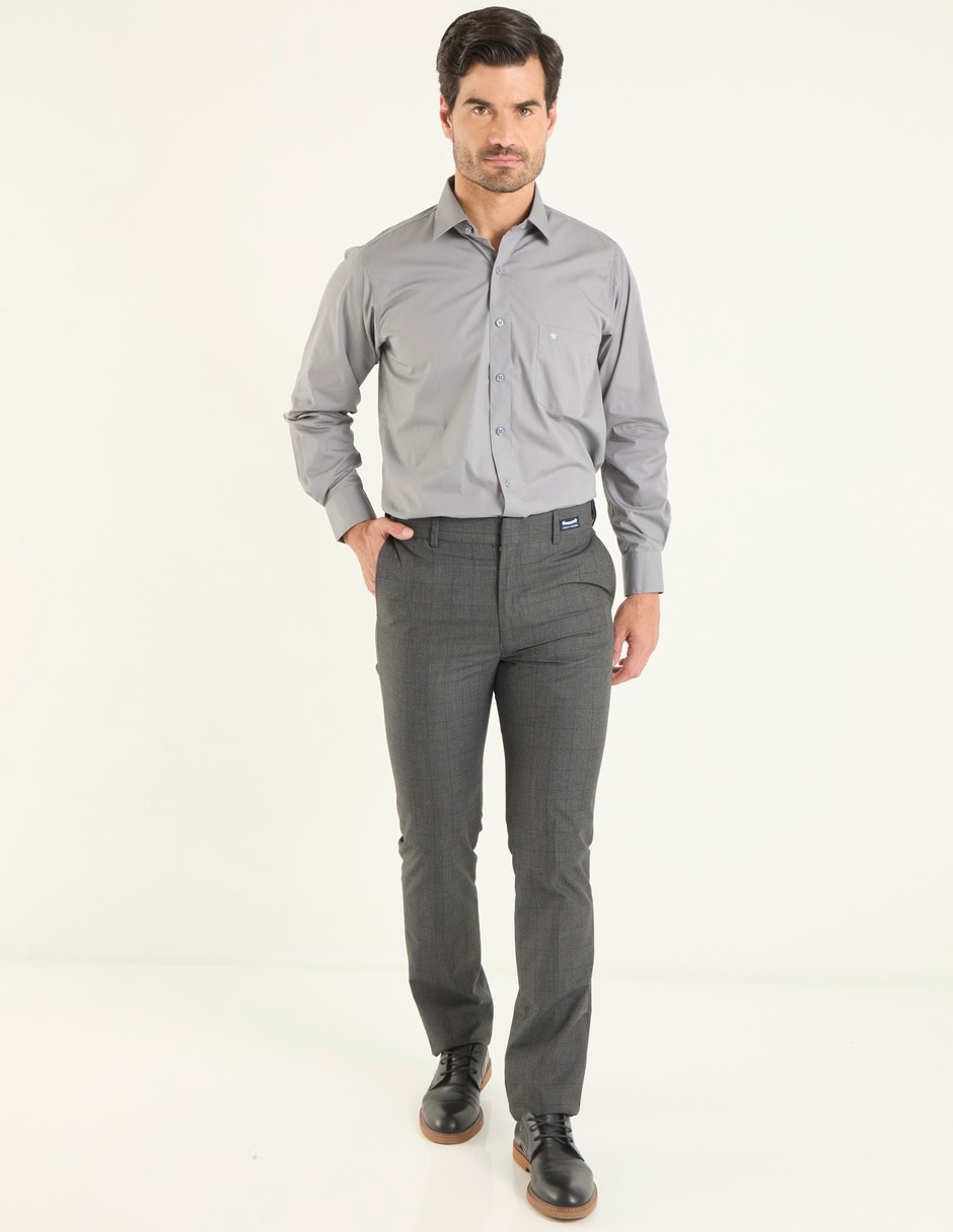 Camisa de vestir manga larga para hombre 6