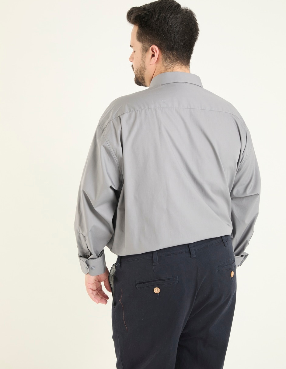 Camisa de vestir Manchester manga larga para hombre