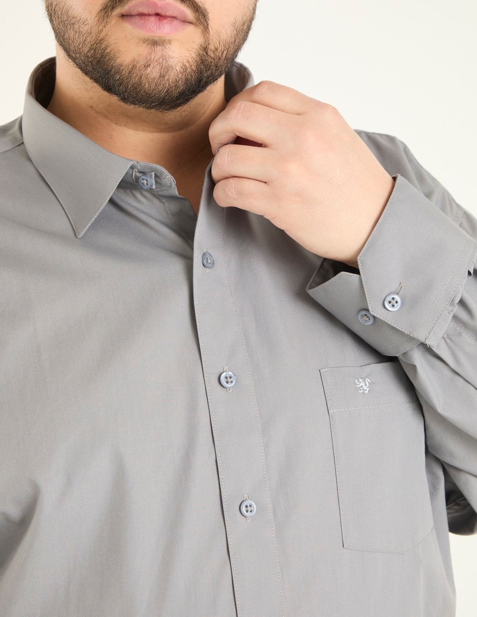 Camisa de vestir Manchester manga larga para hombre