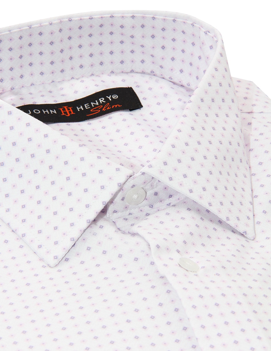 Camisa de vestir manga larga para hombre