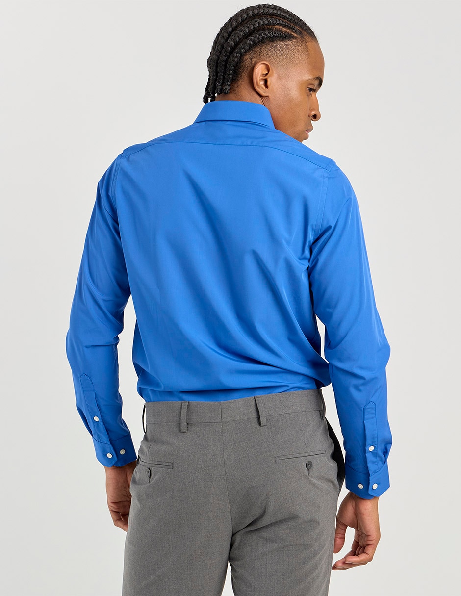 Camisa de vestir manga larga para hombre
