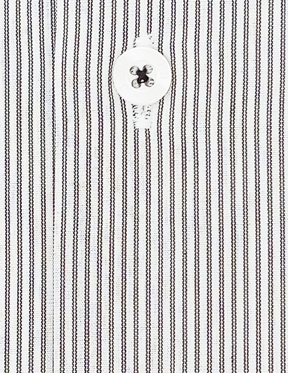 Camisa de vestir de algodón manga larga para hombre