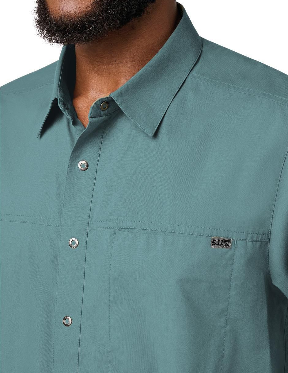 Camisa casual manga corta para hombre
