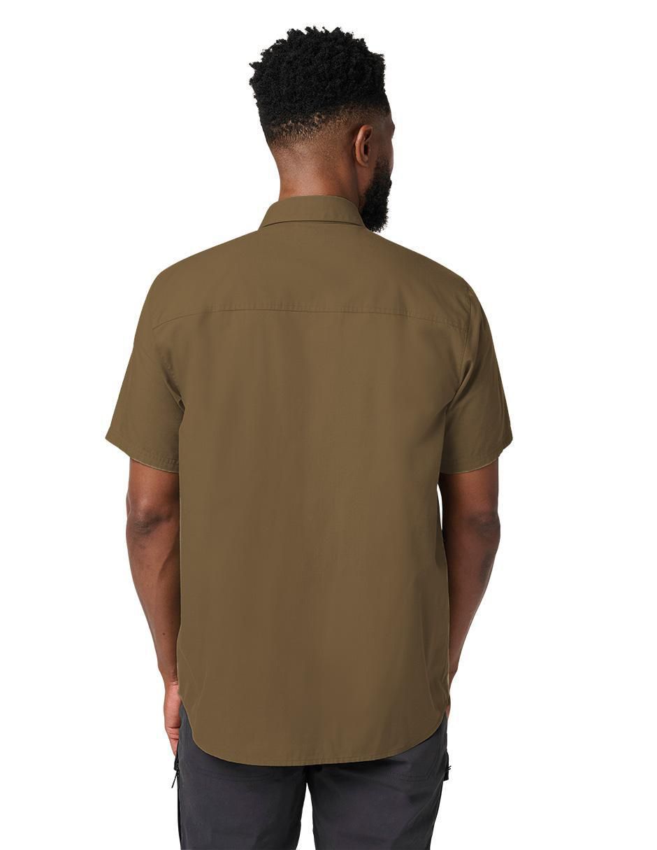 Camisa casual manga corta para hombre